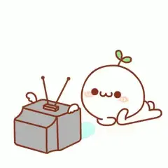 Menikmati Anime Bersama Teman Gambar teman-teman menonton anime bersama di layar TV