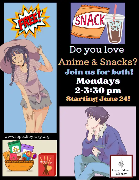 Menonton Anime Lebih Seru dengan Camilan Gambar teman-teman menikmati camilan sambil menonton anime