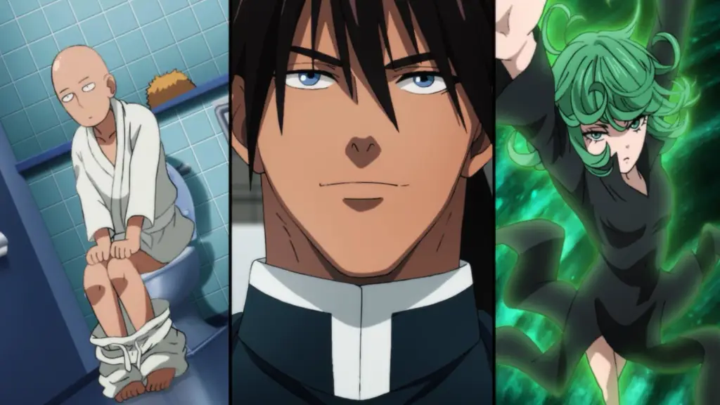 Ilustrasi karakter anime overpowered yang menghibur Karakter-karakter anime overpowered yang lucu dan kocak