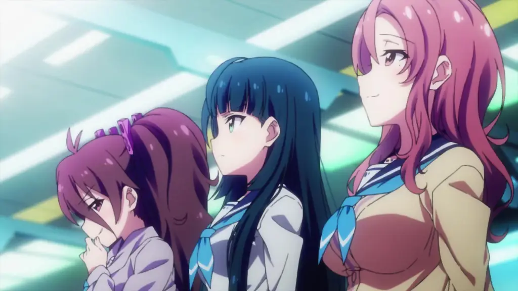 Pertarungan Karakter Overpower Adegan pertarungan di anime sekolah