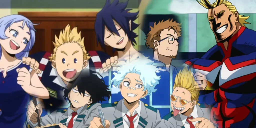 Aksi Seru di Sekolah Adegan pertarungan di sekolah anime