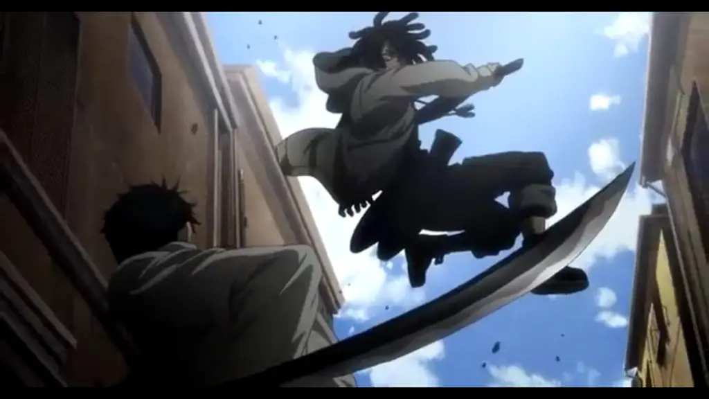 Pertarungan Pedang yang Mendebarkan Gambar pertarungan pedang anime yang epik