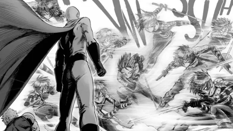 Pertarungan Saitama yang epik Adegan aksi menegangkan dari One Punch Man