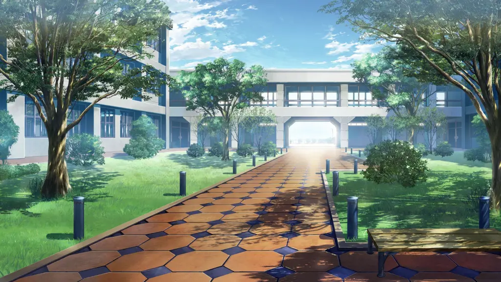 Kehidupan Sekolah Anime yang Menyenangkan Gambar kehidupan sekolah anime yang menyenangkan