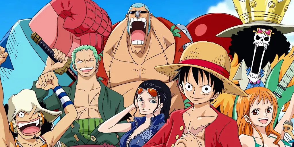 Petualangan Seru Luffy dan Kru Topi Jerami Luffy dan kru Topi Jerami dalam petualangan