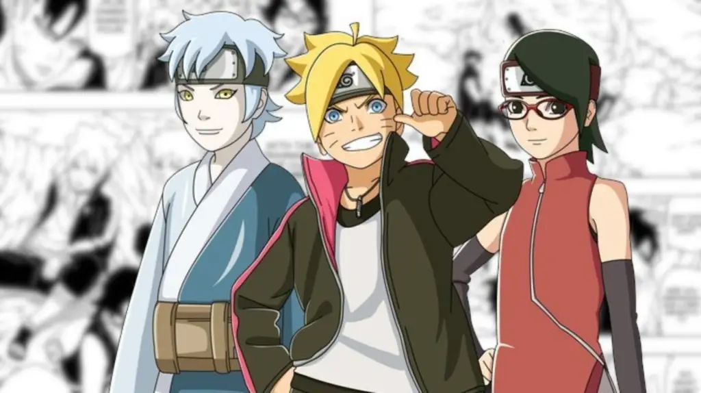 Kekompakan Tim 7 Tim 7 Boruto yang kompak