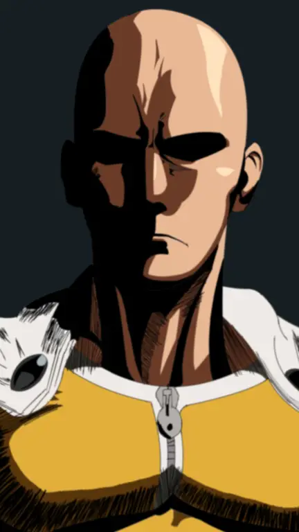 Saitama, sang pahlawan botak yang kuat Gambar Saitama, karakter utama One Punch Man