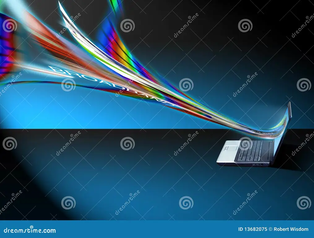 Koneksi internet yang stabil dan cepat Gambar koneksi internet berkecepatan tinggi