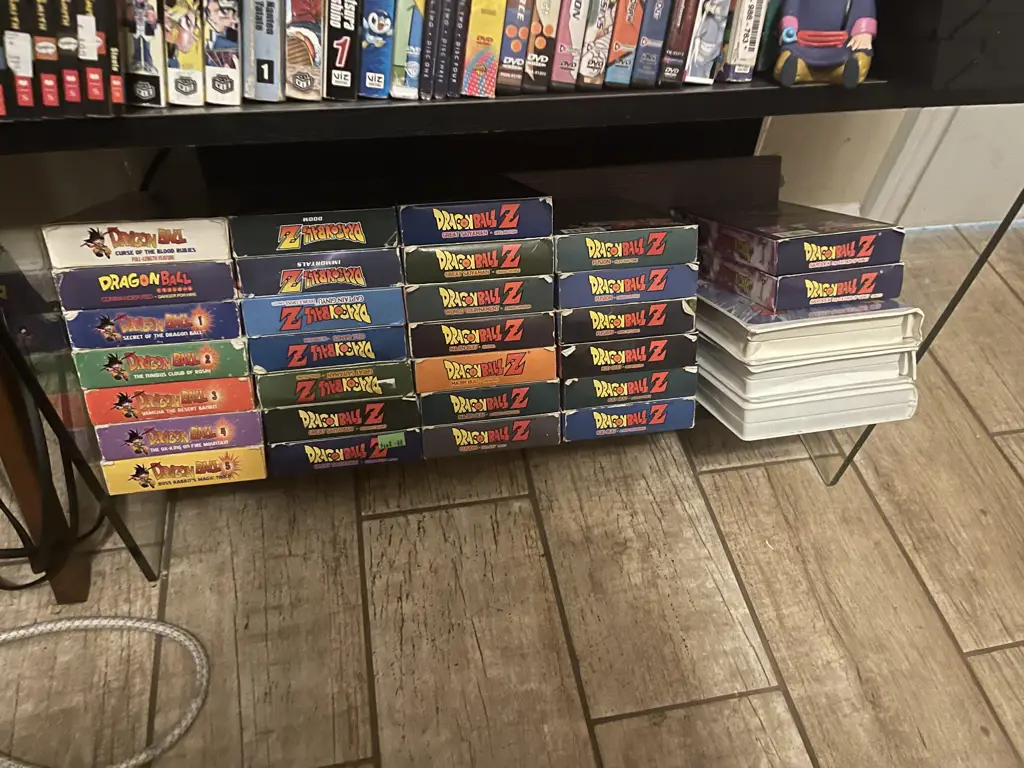 Koleksi Anime Masa Lalu Kaset-kaset VHS anime cupu