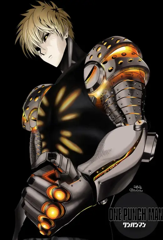 Genos dan Saitama, Duo Superhero Genos, murid setia Saitama