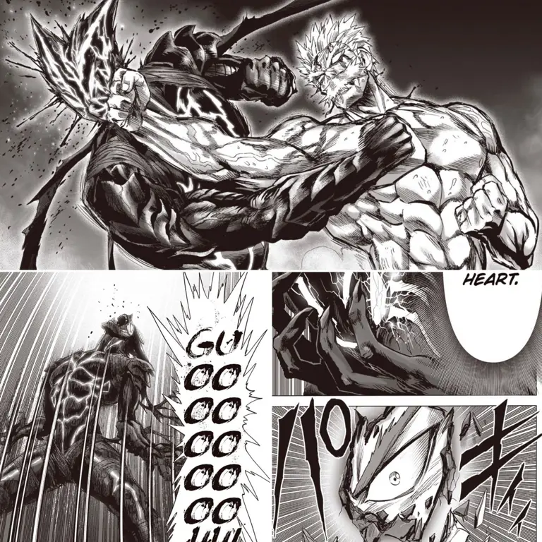 Animasi One Punch Man yang Menakjubkan Adegan aksi One Punch Man yang seru