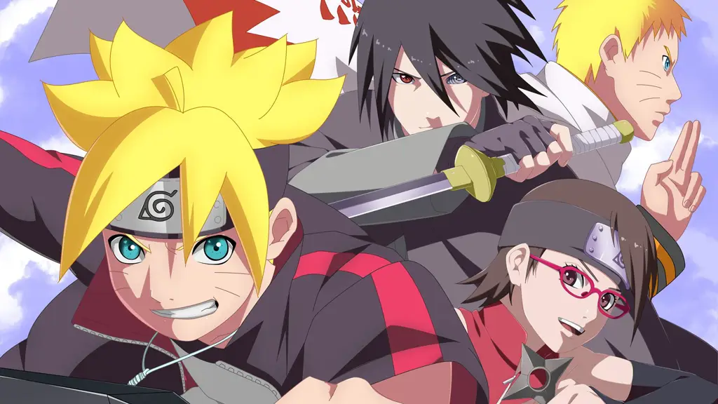 Hubungan Naruto dan Boruto Gambar Naruto dan Boruto bersama