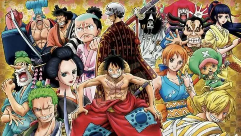 One Piece di Anoboy Gambar yang menampilkan cuplikan adegan One Piece dari Anoboy