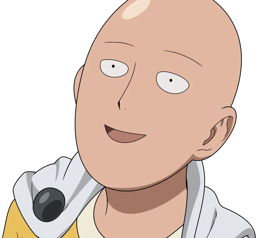 Saitama yang perkasa Saitama, karakter utama One Punch Man