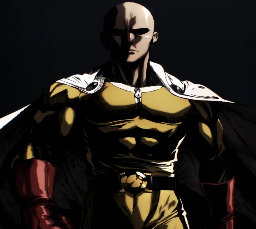 Saitama, Pahlawan Botak yang Super Kuat Gambar Saitama dari One Punch Man