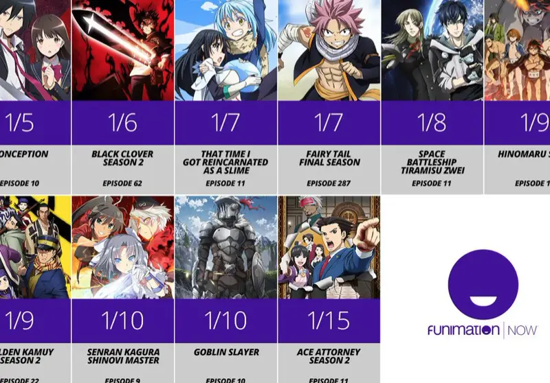 Layanan Streaming Anime Legal dan Terpercaya Logo beberapa layanan streaming anime legal