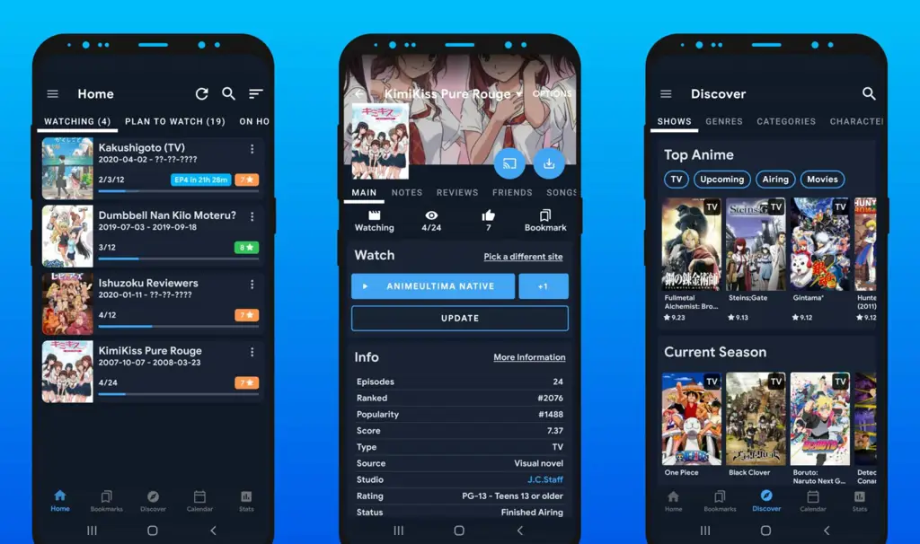 Aplikasi Streaming Anime Terbaik Gambar berbagai aplikasi streaming anime terbaik