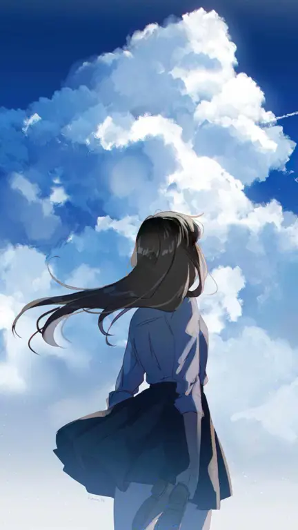 Menikmati Anime dengan Aplikasi Streaming Karakter anime menonton anime di aplikasi