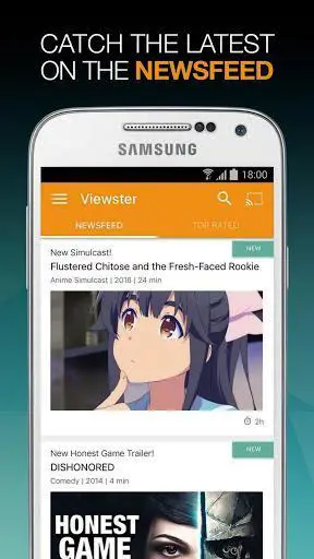 Perbandingan Aplikasi Bagan perbandingan beberapa aplikasi anime populer