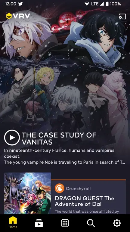 Contoh antarmuka aplikasi streaming anime yang mudah digunakan Antarmuka aplikasi streaming anime