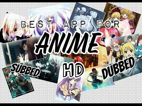 Menikmati anime sub indo Gambar penggemar anime yang sedang menonton anime dengan tablet