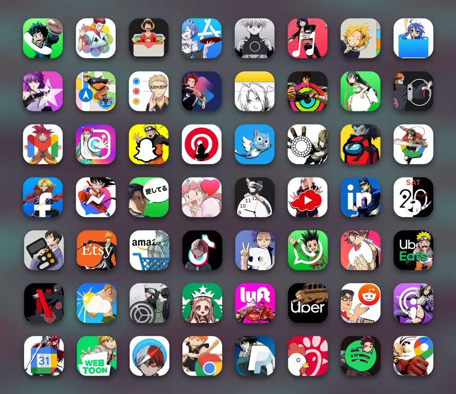 Aplikasi Anime Resmi di App Store Berbagai aplikasi anime di App Store iPhone